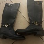 G by Guess Guess Elegant Black Leather Boots Photo 3
