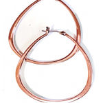 Sam Edelman NEW - Elegant Classic Rose Gold Boho Chic Hoop Earrings by  Photo 0