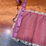 Handmade VTG  Elegant Lace  Ribbon jewelry Pouch Photo 2
