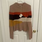 Faherty Summit Intarsia Landscape Crewneck Sweater NWT Size Small Photo 4