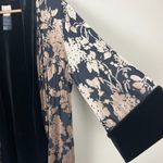 Chico's 2 Travelers Cardigan Kimono Womens 12/14 Velvet Burnout Open Reversible L Photo 6