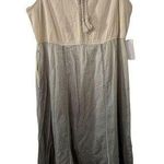 Only Necessities Sleeveless Ombré Maxi Dress size Large Gray Photo 0