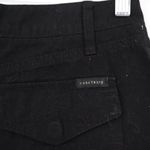 Sanctuary  Classic Globe Trotter Shorts Womens 27 Black Denim 100% Cotton Cuffed Photo 4