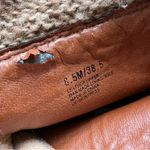 Lucky Brand Huntress Suede Foldover Lace Up Ankle Lugged Booties 8.5 Tan Photo 2