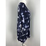 Raviya Blue Tie Dye Beach Swim Cover Up 0X Vacation Resort Bohemian Photo 4