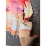 NWT Carbon38 Tropical Palm Tree Crewneck Pink Size XS Photo 3