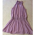 Amanda Uprichard NWOT  Purple Mallory Dress Size L‎ Photo 3