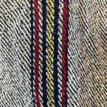 Vintage Havana Multicolor Striped Hoodie with Lace Trim Blue Photo 3