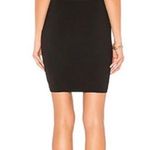 Revolve sheer mesh cut out Backless strappy plunge LBD mini black dress Photo 1
