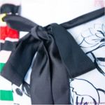 Slny New! floral print tie neck color block sleeveless dress, women's size 12 Photo 10