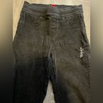 Spanx Ankle Skinny Distressed Vintage Black Jeans Women’s M Petite Pull On Photo 5