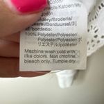 J.Crew XL Eyelet Hem Sweatshirt White Crewneck Cozy Loose Fitting Cotton Chic Photo 9