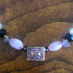 Amethyst Handcrafted opal moon glow crystal beaded necklace Photo 9