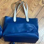 Joy Susan  Convertible Mariah‎ Medium tote Blue Handbag Purse Photo 0