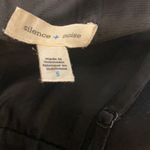 Silence + Noise Black Metallic Stardust MiniDress Photo 9