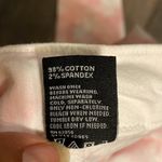 Hue  Light Pink Tie Dye High Rise Skinny Raw Hem Jeans Size M Photo 4