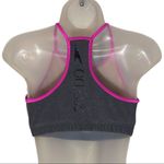 Speedo Vintage 1990s Halter Top Racerback Sports Bra Wide Stripes Medium Photo 3