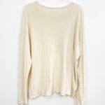 Year Of Ours Boyfriend Long Sleeve Tee Cream Photo 4