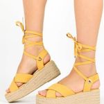 Boutique Yellow Espadrilles  Photo 0