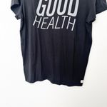 Marine layer [] Black Good Health Graphic Tee Crew Neck Short Sleeves Sz Large L Photo 3