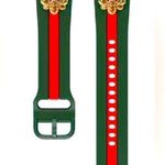 Samsung size 20… Green and Red Watch Band Photo 0