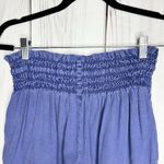Bella Dahl  Drawstring Shorts Size S (26x3) Blue High Waist Smocked Waist Photo 4