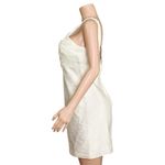 BHLDN  Meadow Embellished Square-Neck Mini Dress, Ivory, 8 (US) Photo 6