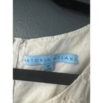 Antonio Melani  Cream Lace Sheath Dress Size 0 Photo 2