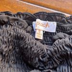 A.Peach Puff Sleeve  crop top Photo 3