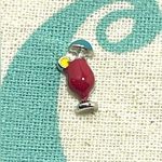 Origami Owl Living Lockets HTF Retired Original Fruity Drink Floating Charm Photo 0