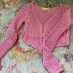 Urban Outfitters  Pink Knit Cardigan Photo 1
