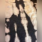 Socialite  Black and White Tie-Dye Dress Photo 6