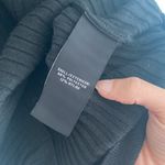 7 For All Mankind NWT  Black Ribbed Tank Sweater Dress Photo 3