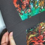 Teri Jon by Rickie Freeman scuba flutter floral midi dress size 10 Photo 5