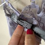 Natori  22030 light purple lavender feather lace mesh bra 32DDD Photo 5