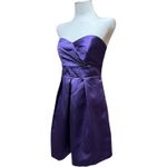 Bachelorettes Strapless Dress Purple 10 Photo 1