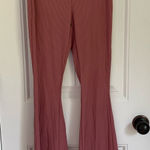 Planet Gold Womens flared ribbed leggings. Size XS Photo 0
