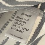 Tail Black & White Faded Stripe Pattern Skort Skirt size Medium Photo 4