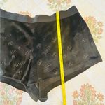 Juicy Couture Black Velvet pajamas Shorts women large Photo 2