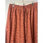 H&M Rust Cheetah Wide Leg Pants & Off Shoulder Bardot Crop Top Set Sz 12 Photo 13