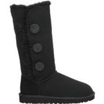 UGG Black Button Up Authentic Boots Photo 0