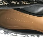 ZARA  Tweed Flats WITH TOECAP‎ Black Womens Size 38 US Size 7.5 Slip On Shoes Photo 3