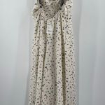 Free People  INTIMATELY Romper Extra Small Coming Home NWT White Black Floral Photo 4