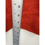 J.Crew  Orange  Textured Knit Blazer Cardigan Jacket XS Button Front Pockets Photo 6