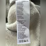 Good American  Oversized Zodiac Leo Gray Oversized Boyfriend Pullover Sweatshirt Photo 5