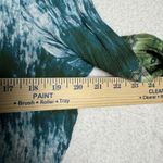 Dress Barn Boho Womens Embellished Beaded Tunic Top Size XL  Green Blue Tie Dye Photo 6