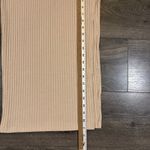 Princess Polly EUC Beige Ribbed Knit Midi Skirt with Side Slit Womens 2 Photo 6