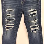 American Eagle Hi-Rise Jegging Distressed Size 8 Regular Photo 2