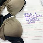 Venus  Women Bikini Top Size 34A Cross Strap Sporty‎ Chic Y2K Glam Old Hollywood Photo 7