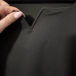 Chunpin Square Neck Notch V Neck Bodysuit Black Photo 3